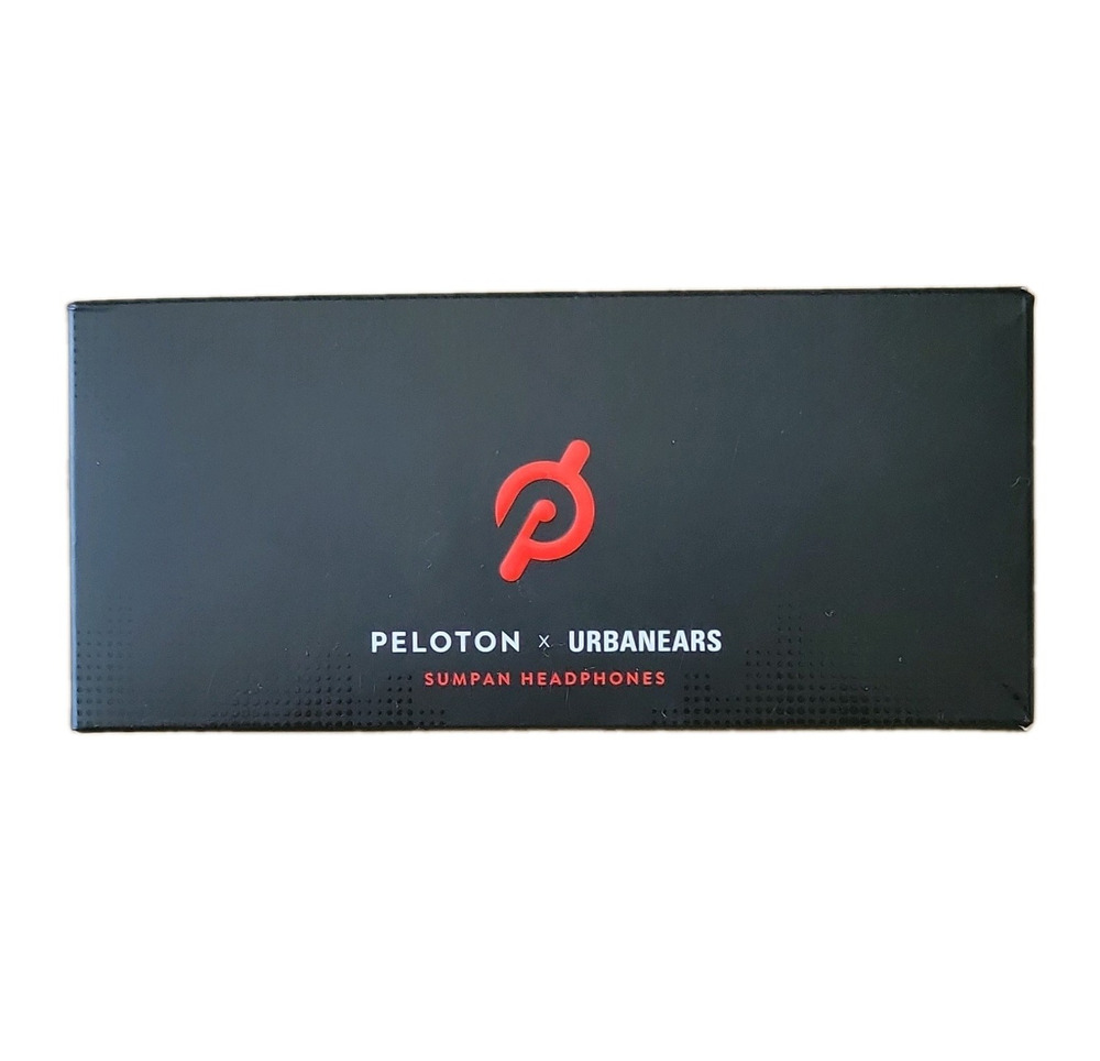 Peloton Sumpan In-Ear Wired Earbuds, Double Earpieces, Black - New
